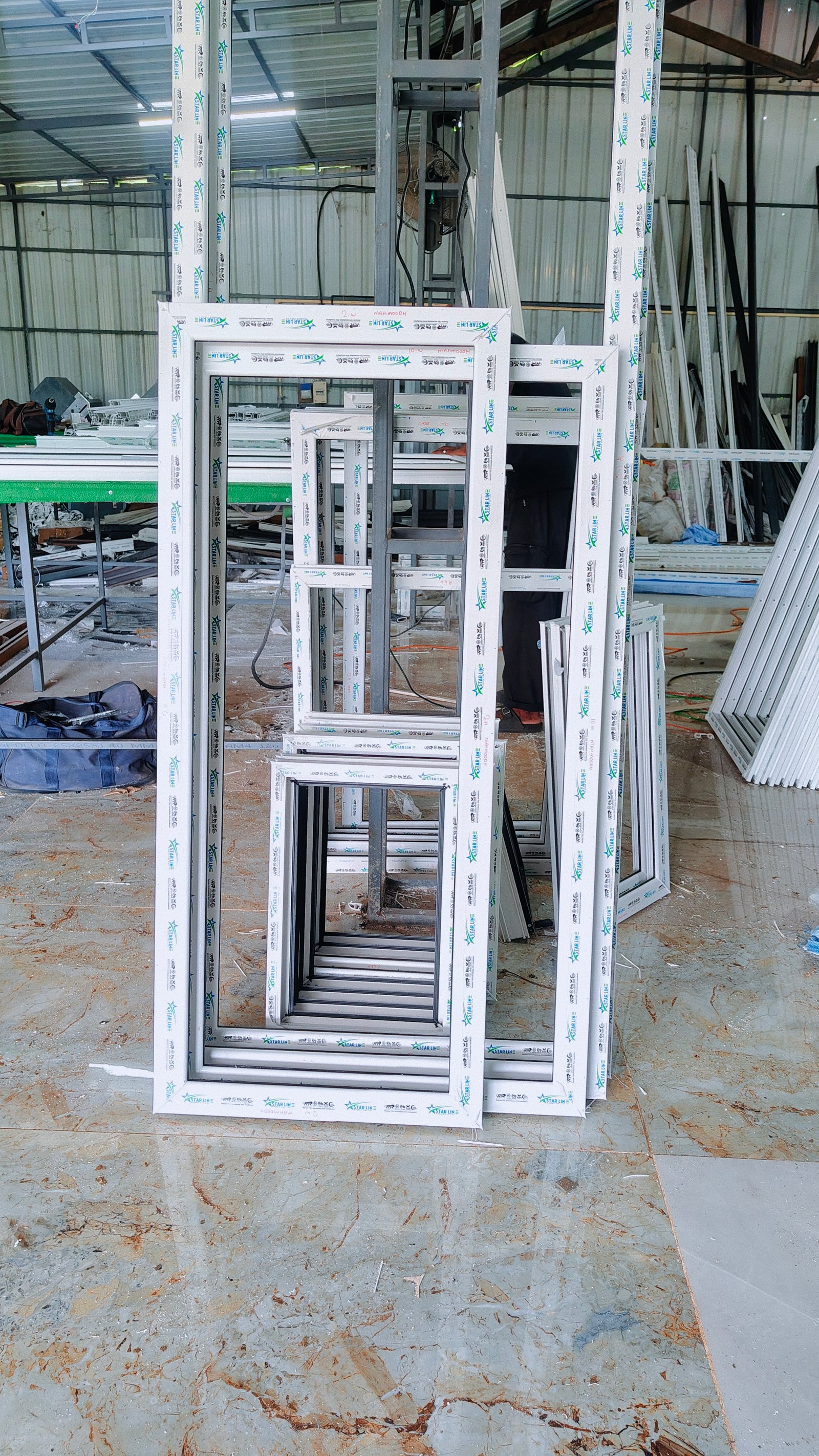 Balcony Sliding Door Frame Track Anchoring